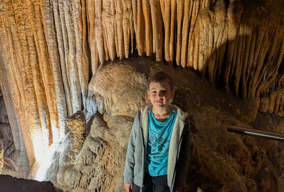 Check out Luray Caverns, the largest cavern in the eastern US! Photo by the author