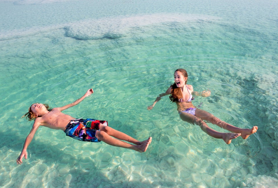 Don't miss out on a Dead Sea float. Photo by Itamar Grinberg for the Israeli Ministry of Tourism
