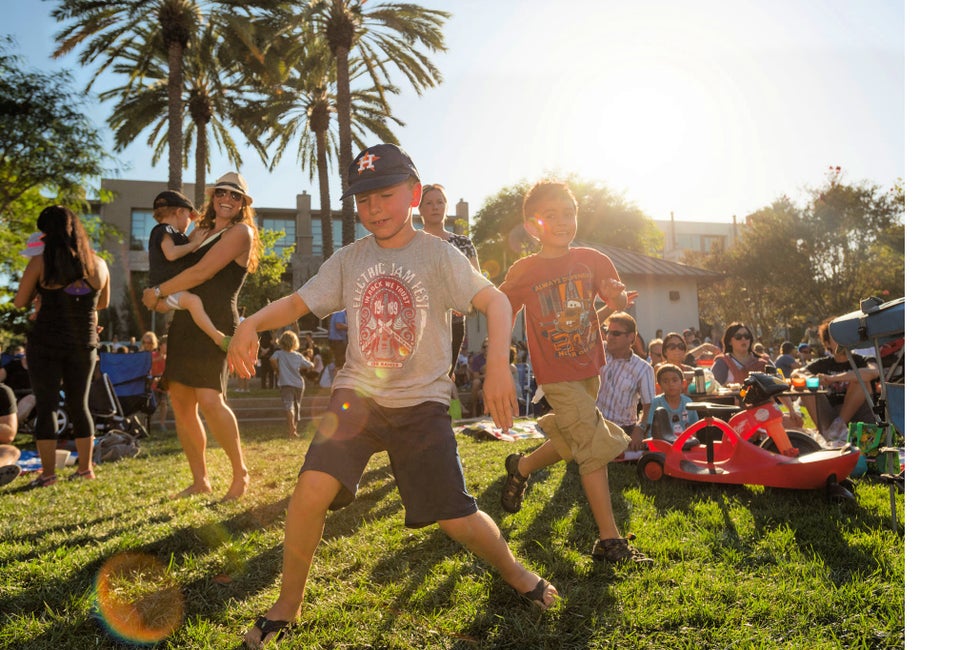 Moved to move at Playa Vista's concert in the park. Photo courtesy of Playa Vista
