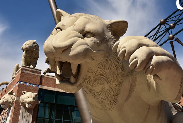 Detroit, Michigan with Kids: Detroit Tigers at Comerica Park