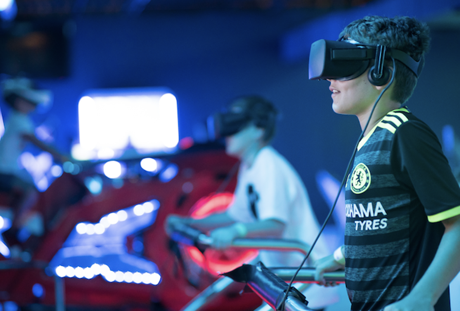 Go beyond the ordinary with virtual reality (VR) games at Dezerland Park Orlando.