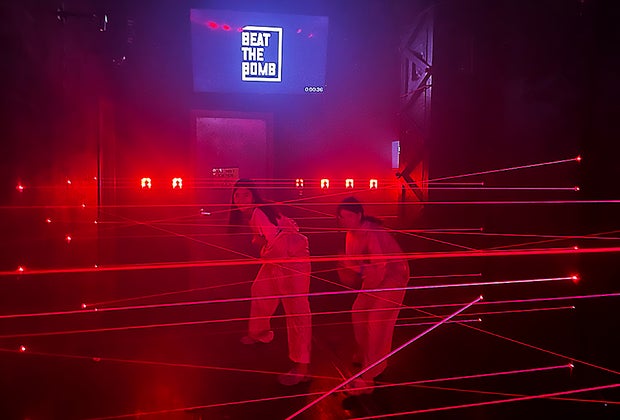 Extreme sports in NYC: Beat the Bomb