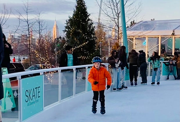 Domino Square Home to Newest Ice Skating Rink