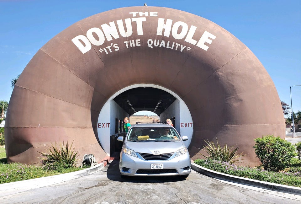 Driving through The Donut Hole is almost as much fun as eating the donuts.