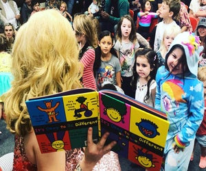 Drag Queen Story Hour at Eagle Rock Branch Library is dedicated to literacy, love, acceptance, and joy. Photo courtesy of the library