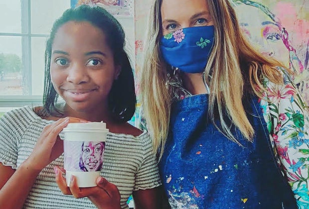 Bean Here Coffee Lab and Studios is a kid-friendly coffee shop near Houston