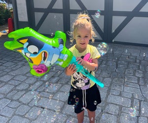 Bubbles and Bluey? Oh, yeah! Photo by Kylie Williams