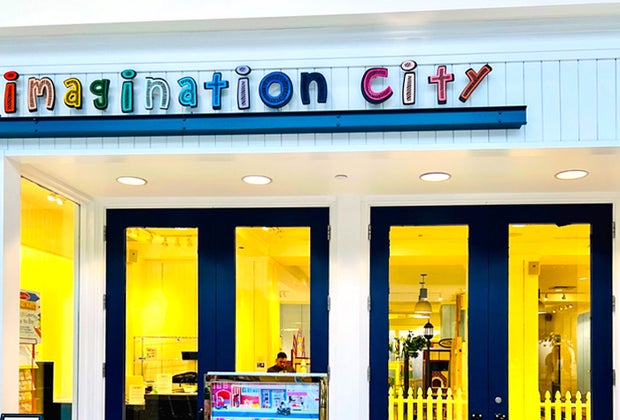 Imagination City indoor play space in San Francisco Bay Area