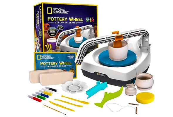 Pottery Wheel via the National Geographic Store on Amazon