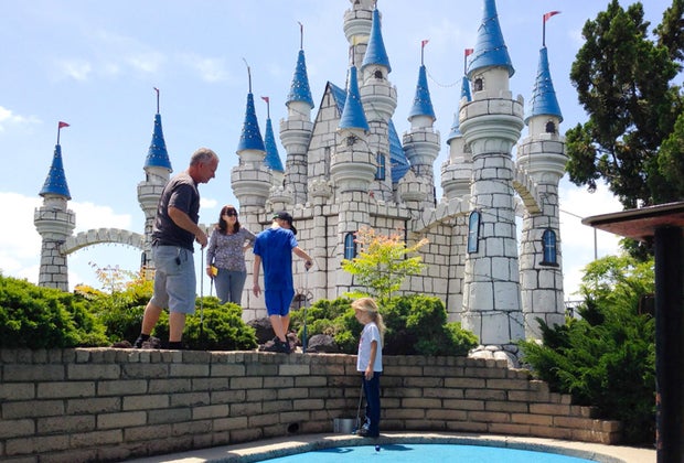 Best mini-golf in Los Angeles: Camelot Golfland in Anaheim