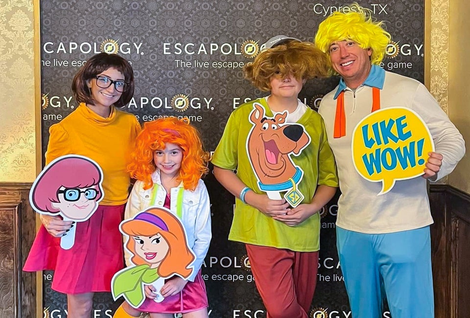 Scooby-Doo-themed escape room. Photo courtesy of Escapology