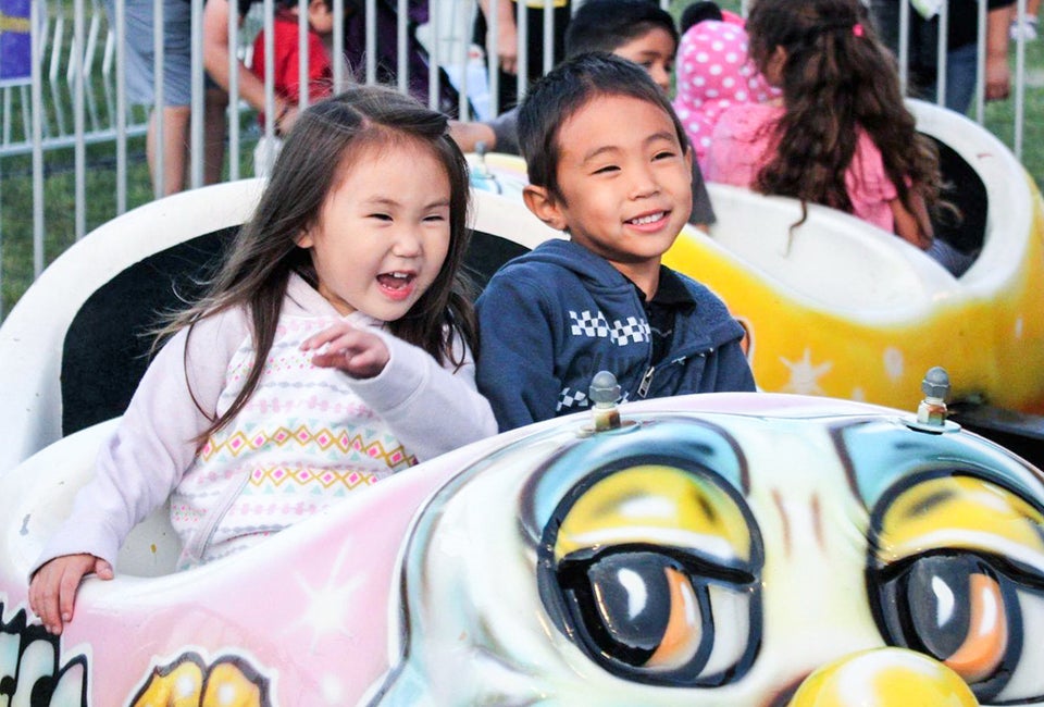 Kick off summer fun with carnival rides. Photo courtesy of the Fountain Valley Summerfest