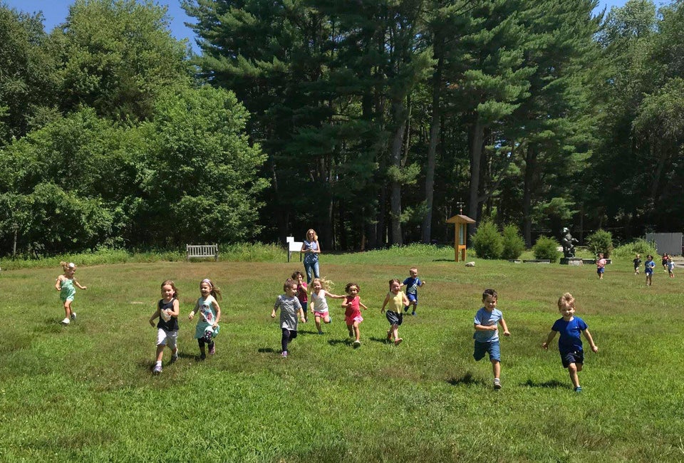 Enjoying the open space. Photo courtesy of Earthplace
