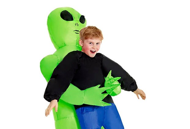 The truth is out there with this alien costume. Photo from the Morph Store on Amazon