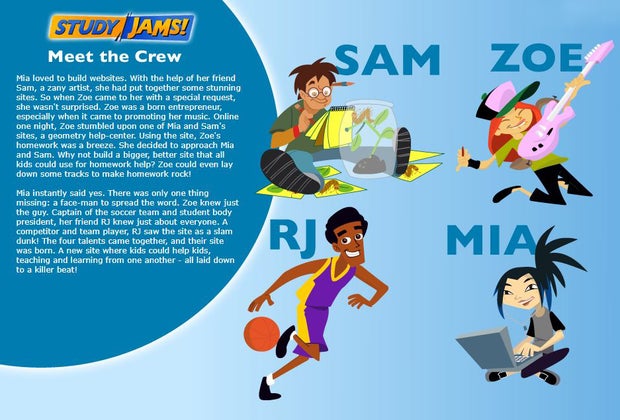 Stufy Jams is a science and math website for kids