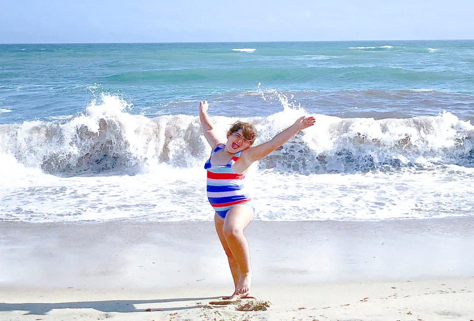 Frolic in the surf on the islands of New England. Photo by Ally Noel