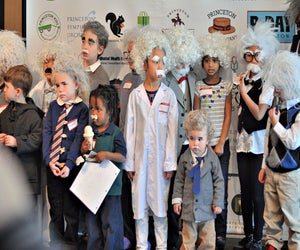 Einstein look-a-like contest. Photo courtesy of Princeton-Mercer Convention and Visitors Bureau