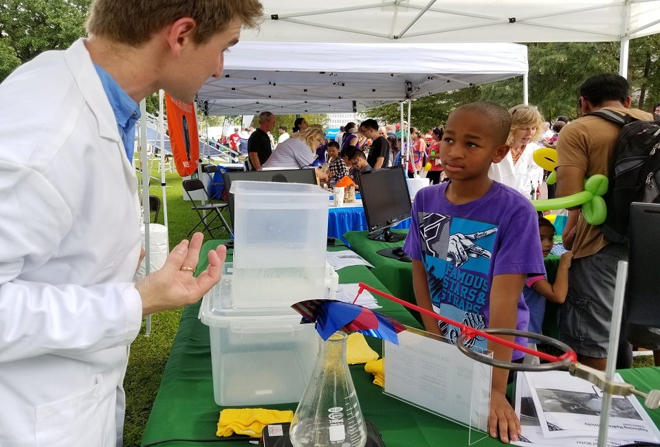 Learn all about STEM and the energy field at the annual Energy Day Festival. Photo courtesy of Bill Krampitz.