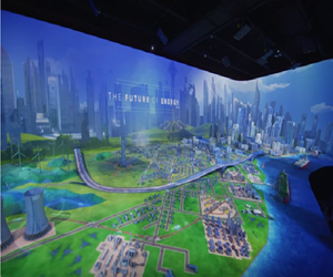 A 3-D look at Houston as Energy City/Photo courtesy of Houston Museum of Natural Science