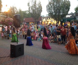 Themed nights  at Garden City village include a Hawaiian luau. Photo courtesy of Garden City village
