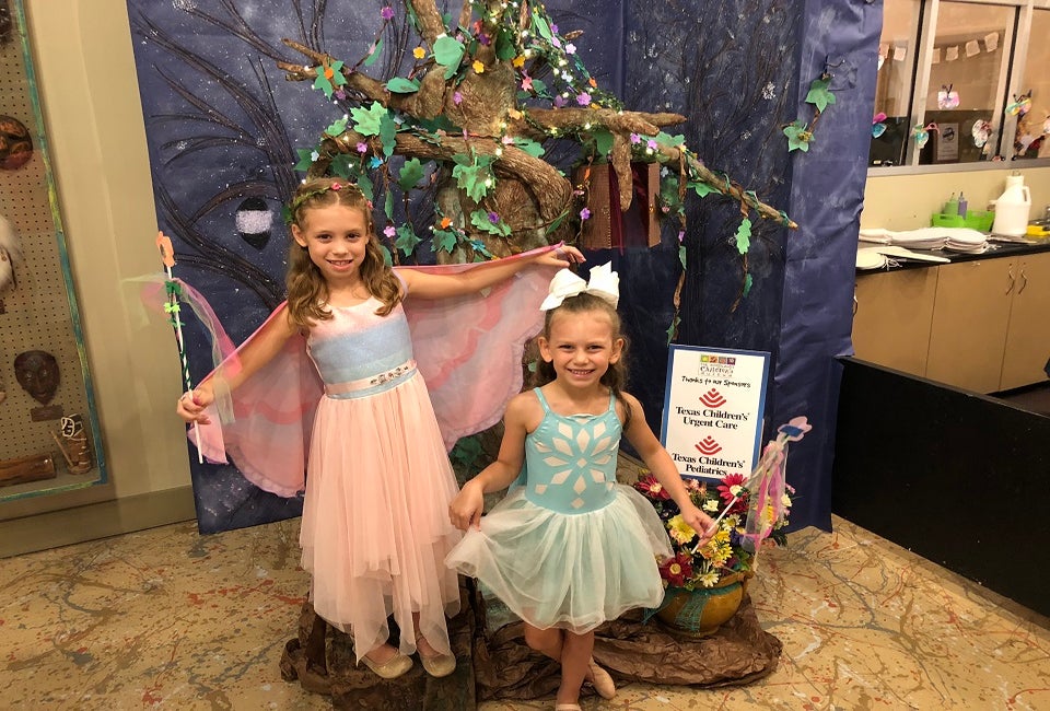 Don your fairy wings and grab your pixie dust for Fairy Day at the Museum./Photo courtesy of The Woodlands Children's Museum.
