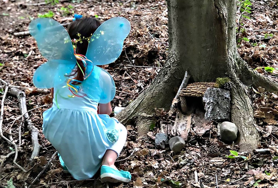Look for evidence of magical creatures at the Fairy Festival at the Orange County Arboretum. Photo courtesy of Orange County Park