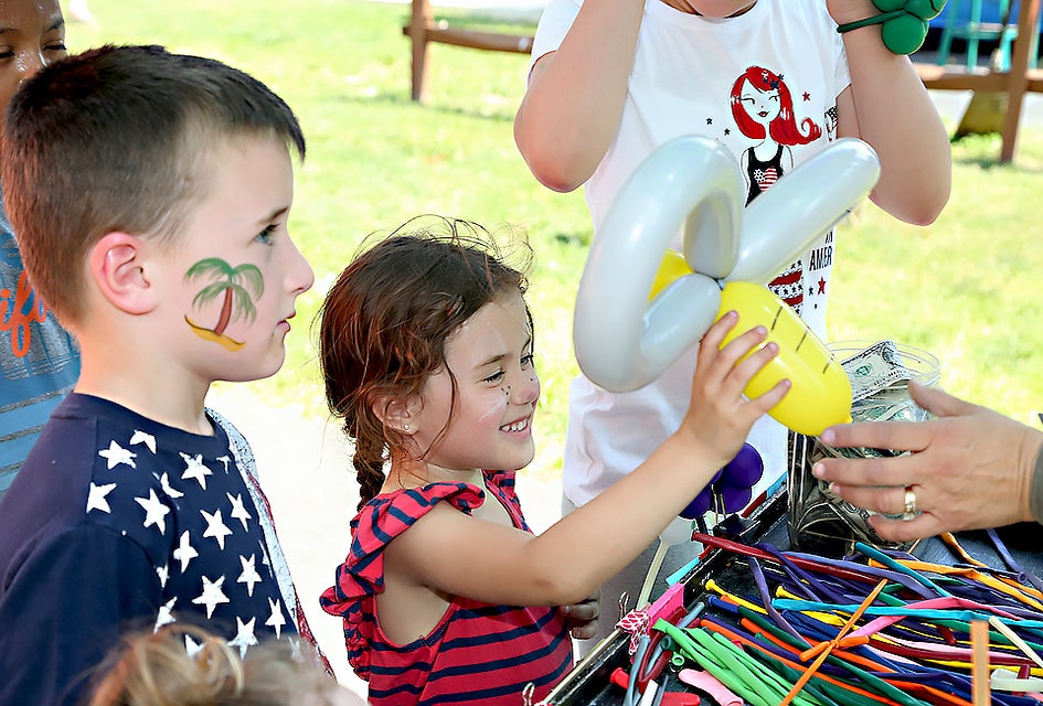 Monmouth Park offers free kids' fun on Sunday Family Fun Days. Photo courtesy of the park