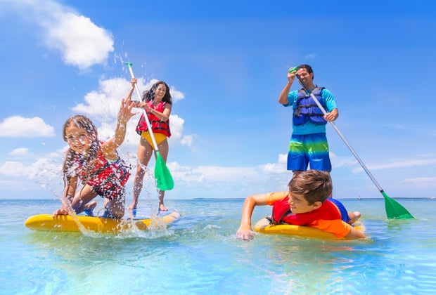 Paddleboarding in Islamorada