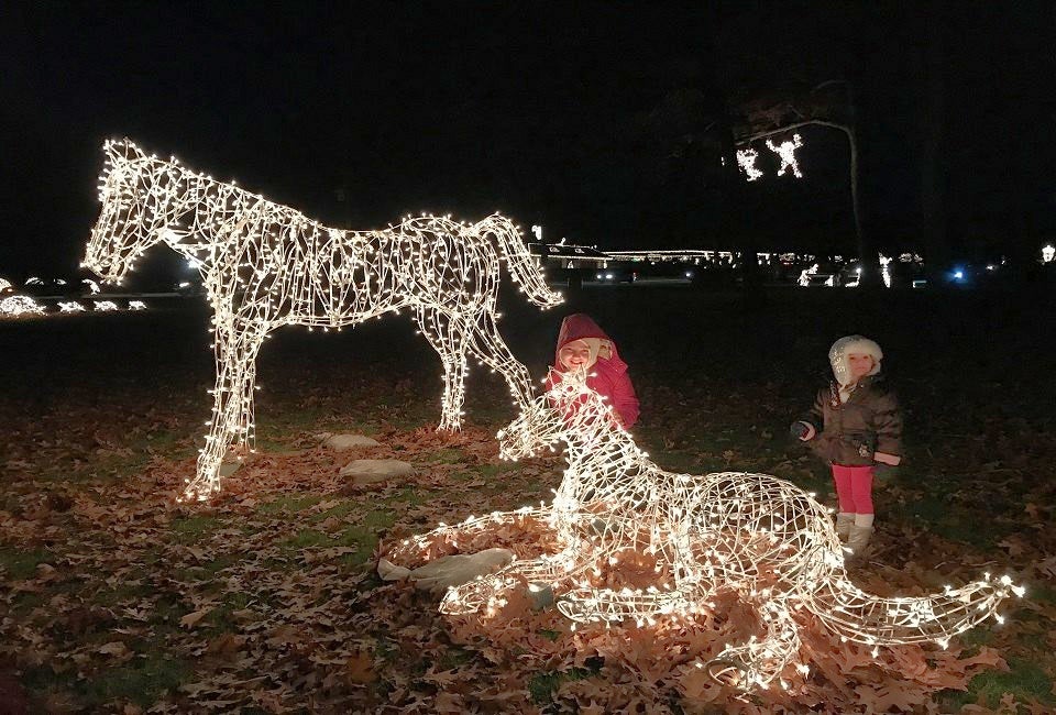 It's the first weekend for the Festival of Silver Lights in Meriden. Photo by Clementina Verge