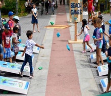 Get your best beach game going at Summer Streets 2018. 