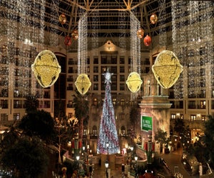 The Gaylord Texan is one of the most festive hotels in DFW. Photo courtesy the Gaylord Texan