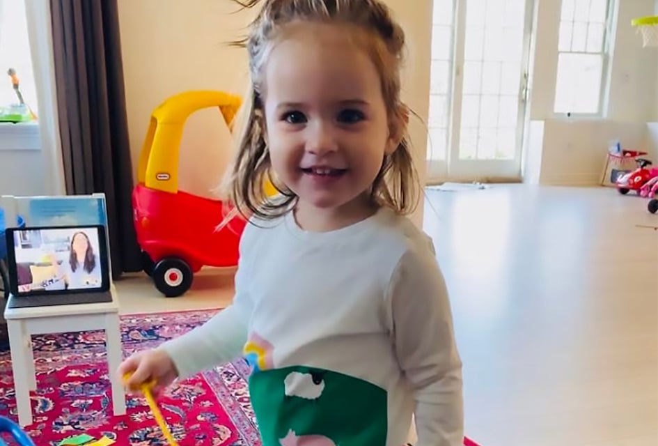 Enjoy Groove's Family JAM, a livestreamed music class from a local business. Photo courtesy of Groove Family Music