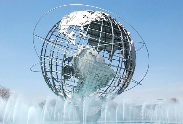 Visiting Flushing Meadows Corona Park Unisphere
