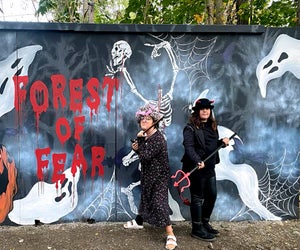 We've been keeping our ears open for the best Halloween events in Connecticut...like Forest of Fear! Photo by Ally Noel