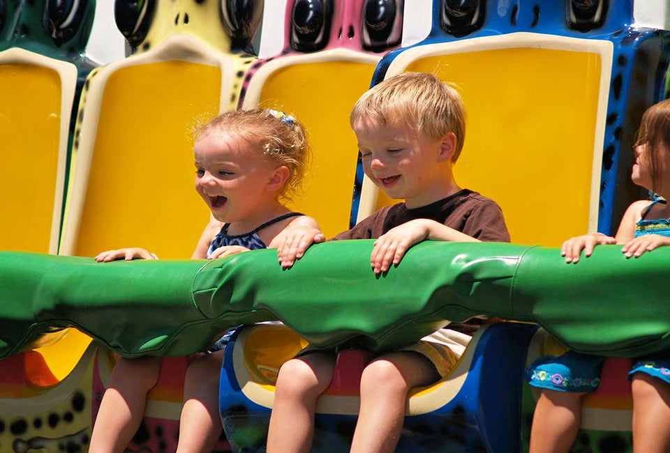 Get hopping on the Frog Hopper. Photo courtesy of Quassy Amusement & Waterpark