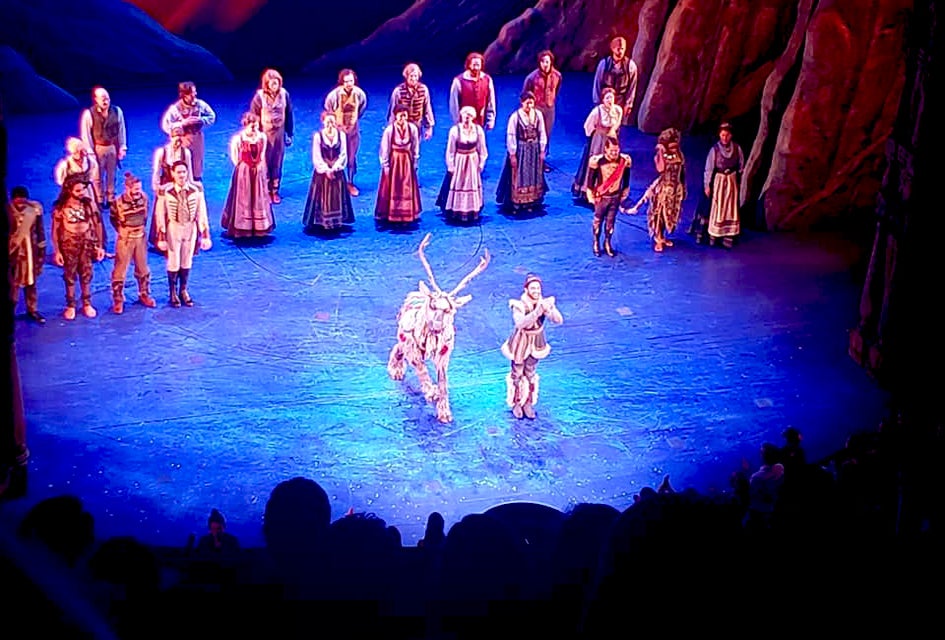 Thrill to Frozen Jr. in Babylon. Photo courtesy of the James Street Players