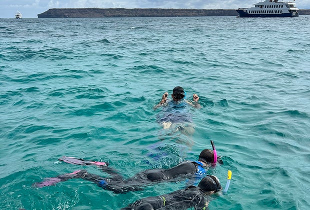 Galapagos Islands with Kids:: snorkeling