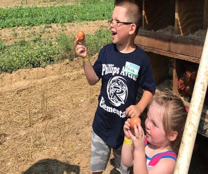 Explore the wonders of nature at Little Farmer Explorers at Garden of Eve Organic Farm. Photo courtesy of the farm