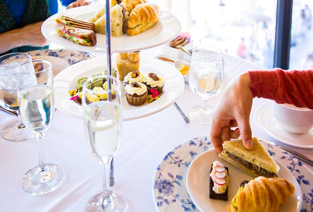 Visiting the Getty Villa with Kids: Tea by the Sea