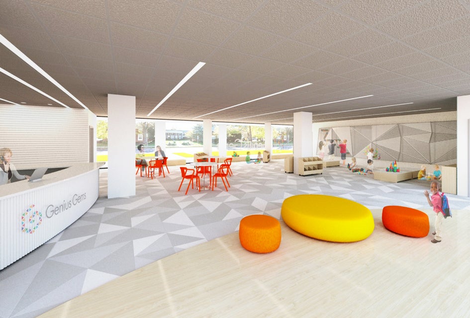Architect's rendering of the brand-new Genius Gems space in Millburn.