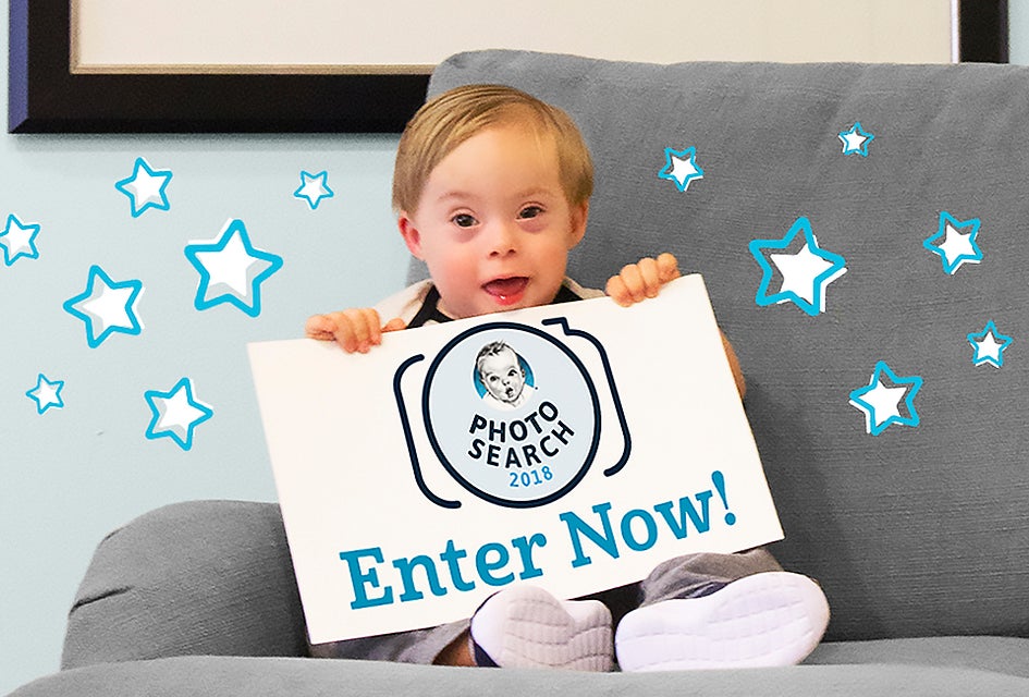 Last year's Gerber Baby winner is all smiles for the camera. Photo courtesy Gerber