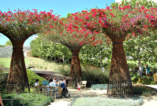 Botanical Gardens in Los Angeles: The Getty Center