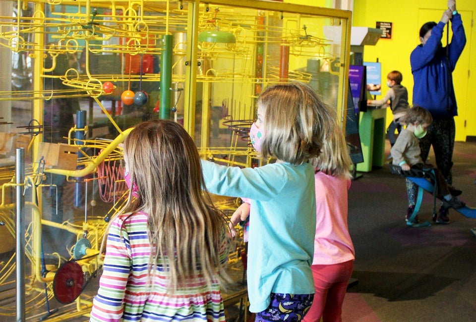 Inquisitive kids will delight in the Maryland Science Center. Photo courtesy of the center