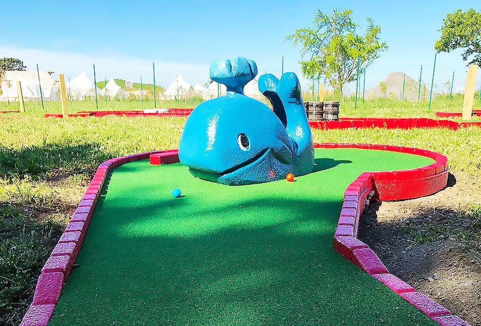 A new 18-hole mini golf course opens June 23 on Governors Island. 