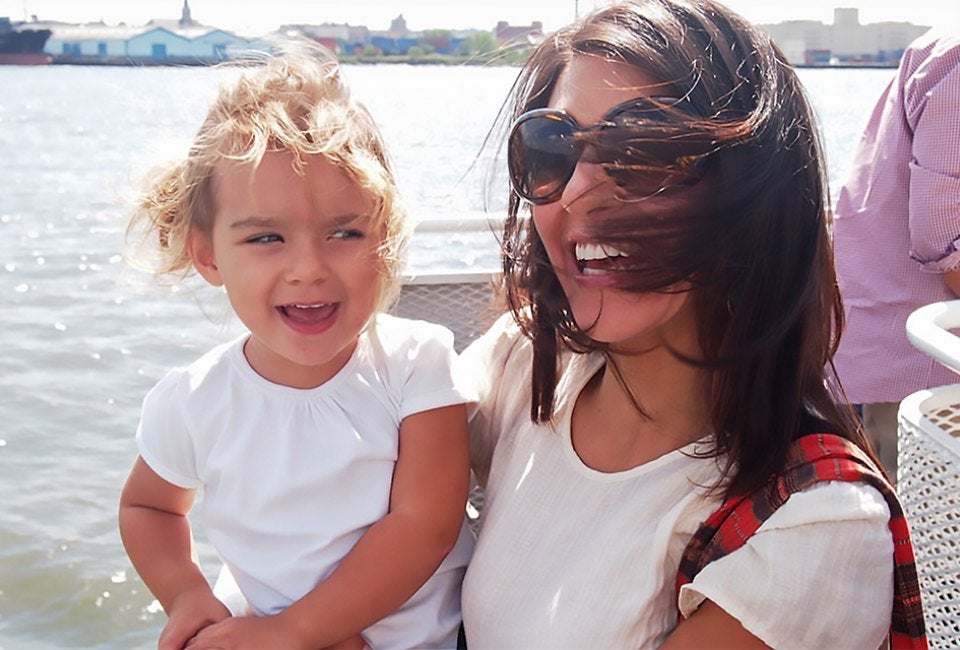 Hop on the ferry from Brooklyn or Manhattan to Governors Island before noon on weekends and it's free. Photo by Mommy Poppins 