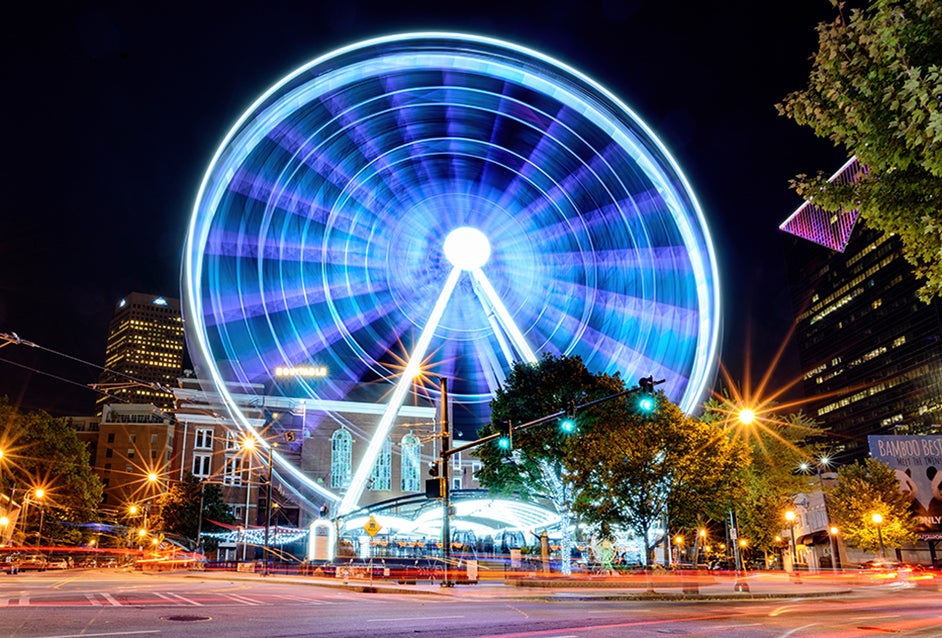 SkyView Atlanta offers an amazing experience for Atlanta visitors and tourists alike! Photo courtesy SkyView Atlanta