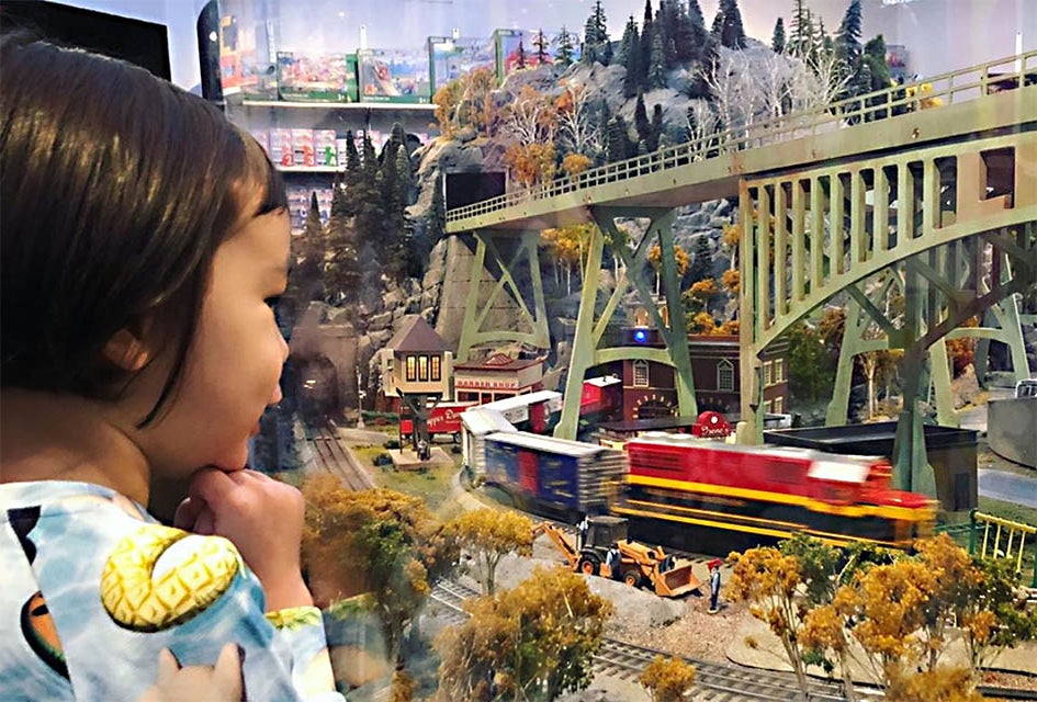 Visit Grand Central Terminal for a special train show. Photo by Janet Bloom