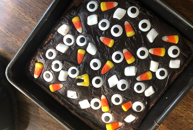 Halloween Activities for Kids: Monster Mash Brownies