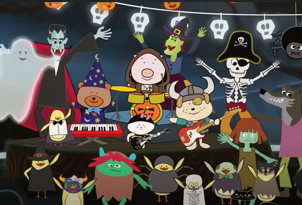 Halloween Music for Kids: Halloween Stomp