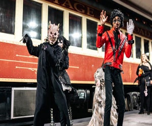 The Grapevine Vintage Railroad Halloween Train. Photo courtesy City of Grapevine 